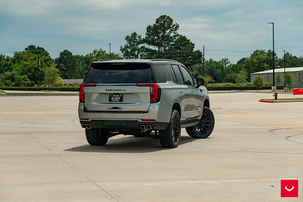 Фото дисков Vossen HF6-3 Черный сатин на GMC Yukon V