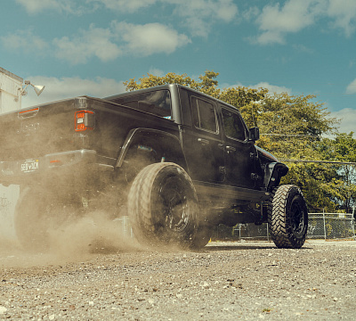 Фото дисков Vossen LC3-01 на Jeep Gladiator II (JT)