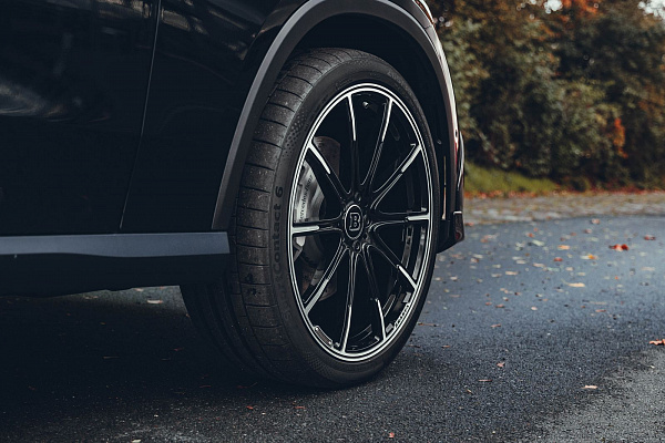 Фото дисков BRABUS Monoblock Z (Platinum Edition) Черный глянец на Mercedes-Benz GLC (X254, C254)
