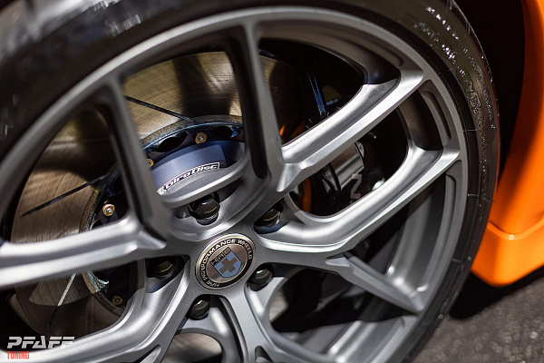 Фото дисков HRE P101SC Сатиновый графит на Acura NSX II