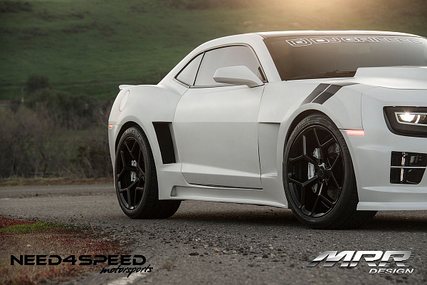 Фото дисков MRR M228 Черный глянец на Chevrolet Camaro V