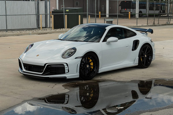 Фото дисков Anrky AN33 Черный сатин на Porsche 911 VIII