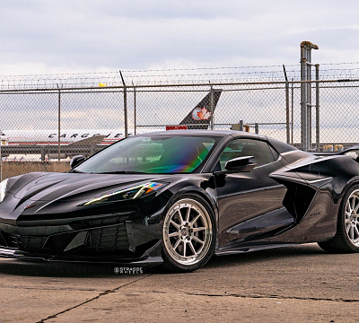 Фото дисков AL13 R10 на Chevrolet Corvette C8