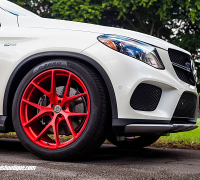 Фото дисков HRE P101 на Mercedes-Benz GLE I