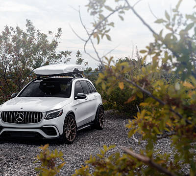 Фото дисков Vossen HF-2 на Mercedes-Benz GLC (X253, C253)