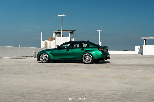 Фото дисков Anrky RS1 Полированный лак на BMW 3/M3 (G2x/G80)