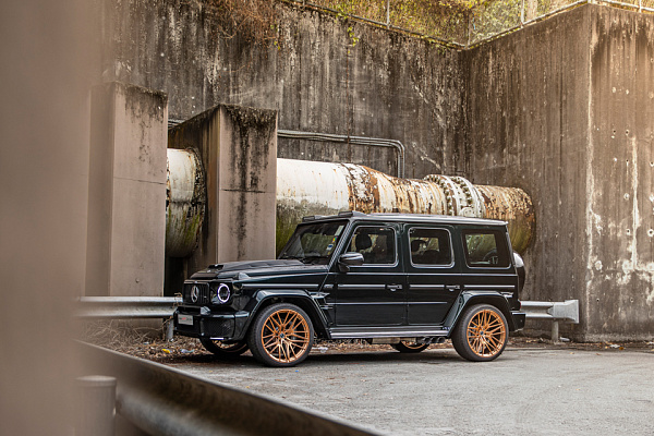 Фото дисков Brixton Forged VL4 Глянцевая медь на Mercedes-Benz G-Class III