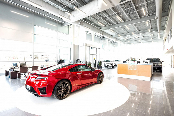 Фото дисков HRE P201 Сатиновая бронза на Acura NSX II