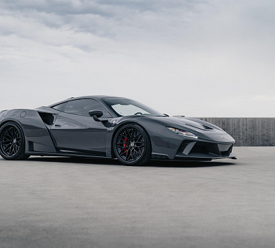 Фото дисков HRE S200 на Ferrari F8