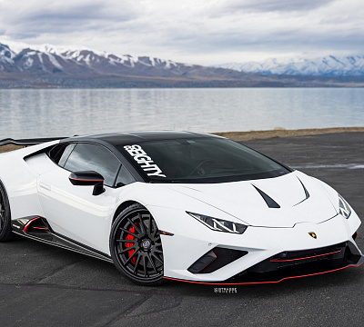 Фото дисков Strasse Wheels SV15T Deep Concave FS на Lamborghini Huracan