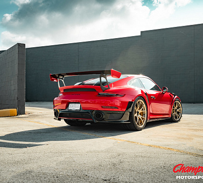 Фото дисков Vossen RS74 на Porsche 911 VII