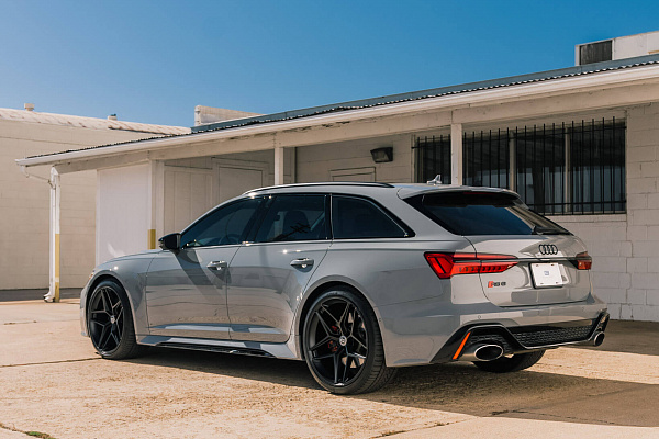 Фото дисков HRE FF11 Черный сатин на Audi A/RS 6 (C8)