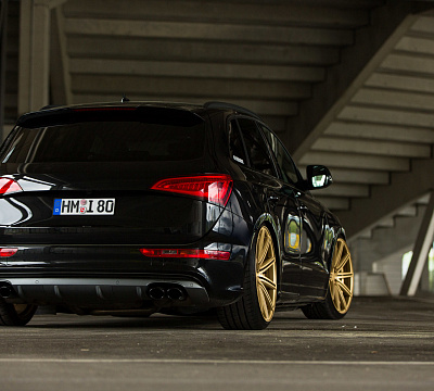 Фото дисков Vossen CV4 на Audi Q5 (8R)