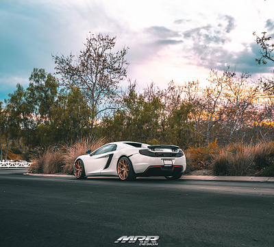 Фото дисков MRR FS06 на McLaren 12C