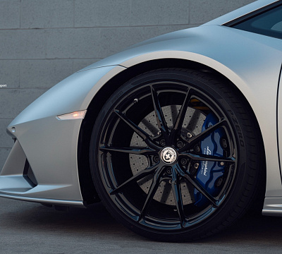 Фото дисков HRE P104SC на Lamborghini Huracan