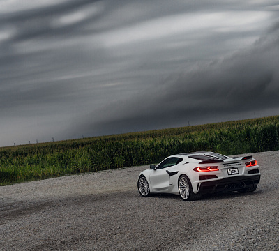 Фото дисков Vossen S21-02 на Chevrolet Corvette C8