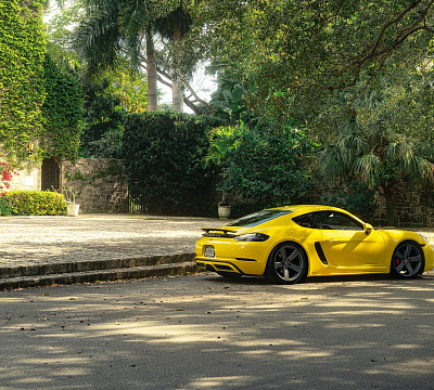 Фото дисков Vossen CG-210 на Porsche Cayman III
