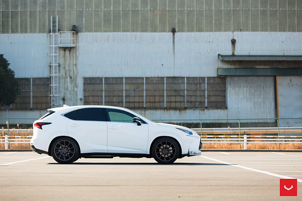 Фото дисков Vossen CVT Сатиновое темное золото на Lexus NX I