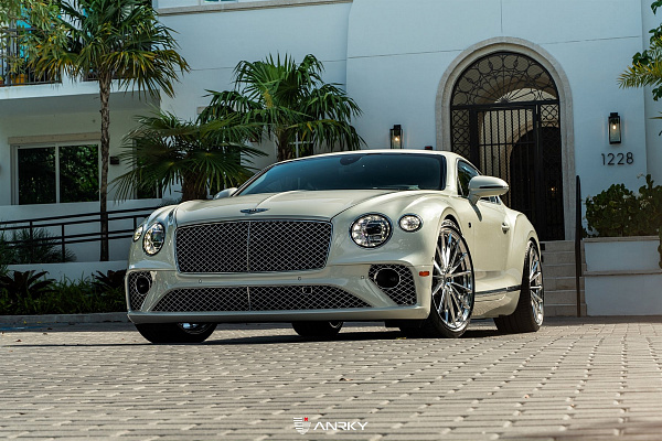Фото дисков Anrky AN19 Полированный лак на Bentley Continental GT III