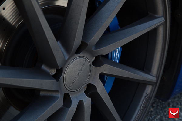 Фото дисков Vossen CVT Матовый графит на Lexus IS II