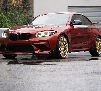 Фото дисков HRE P200 на BMW 2/M2 (F22/F87)