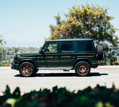 Фото дисков HRE 312 GTS на Mercedes-Benz G-Class III