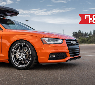 Фото дисков HRE FF04 на Audi A/S/RS 4 (B8)