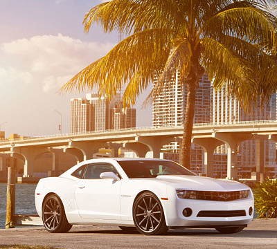 Фото дисков Vossen CV1 на Chevrolet Camaro V