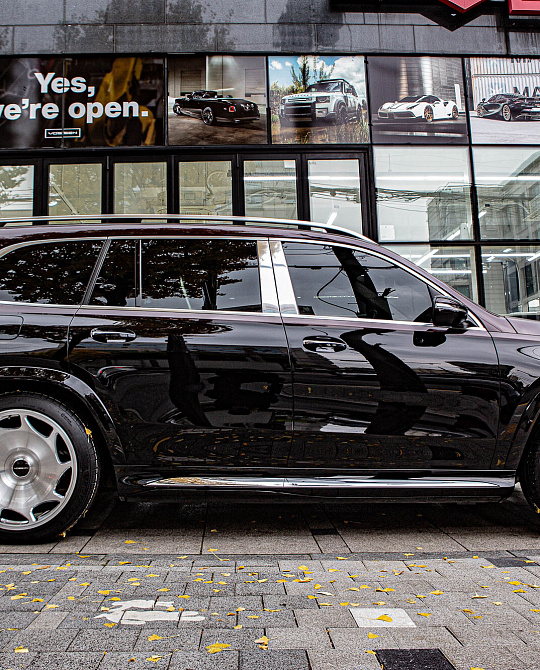 Фото дисков S17-19T Глянцевый лак на Mercedes-Benz GLS (X167)