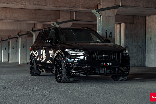 Фото дисков Vossen HF-5 Черный глянец на Volvo XC90 II