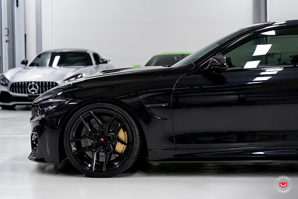 Фото дисков Vossen EVO-4 Черный глянец на BMW 4/M4 (F32/F82)