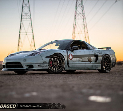 Фото дисков BC Forged HCA163 на Acura NSX I