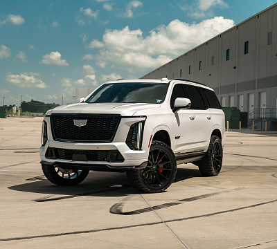 Фото дисков Vossen HF6-1 на Cadillac Escalade V