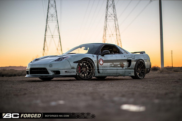 Фото дисков BC Forged HCA163 Сатиновая бронза на Acura NSX I