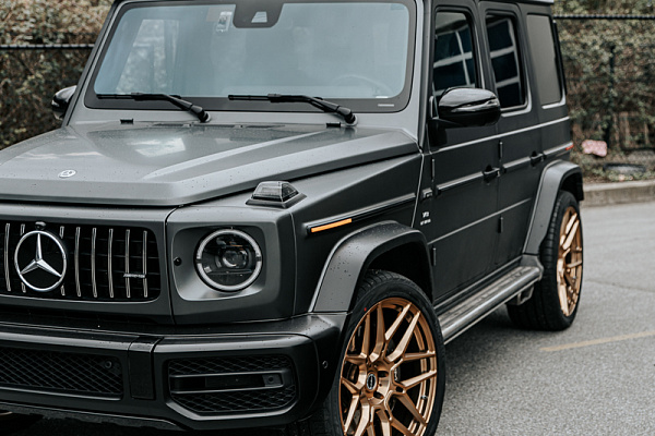 Фото дисков Brixton Forged CM8 Сатиновое золото на Mercedes-Benz G-Class III