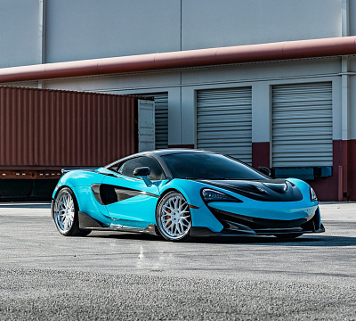 Фото дисков Anrky RS1 на McLaren 600