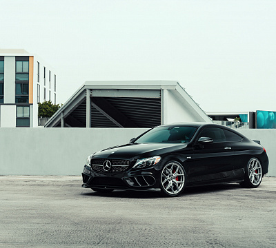 Фото дисков Vossen HF-5 на Mercedes-Benz C-Class (W205)
