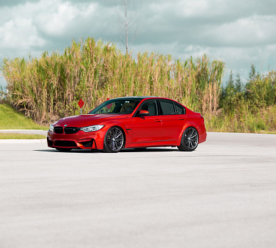 Фото дисков Vossen VFS-4 на BMW 3/M3 (F3x/F80)