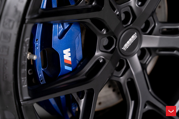 Фото дисков Vossen HF-5 Черный сатин на BMW X3/X3 M (G01/F97)