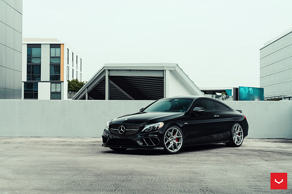 Фото дисков Vossen HF-5 Серебро на Mercedes-Benz C-Class (W205)