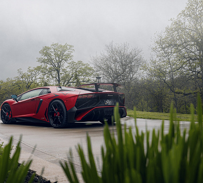 Фото дисков Vossen S21-01 на Lamborghini Aventador