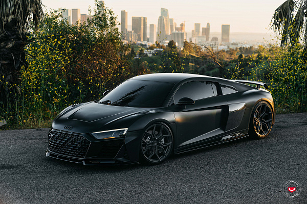 Фото дисков Vossen EVO-3R Глянцевый темный лак на Audi R8 (4S)