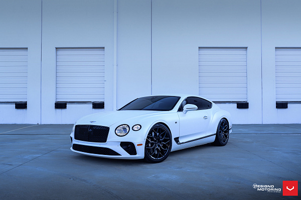 Фото дисков Vossen HF-2 Черный глянец на Bentley Continental GT III