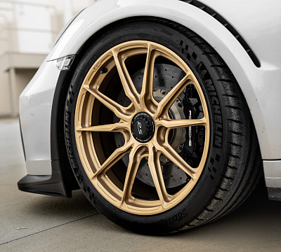 Фото дисков HRE P104SC на Porsche 911 VII
