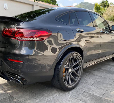 Фото дисков HRE P101SC на Mercedes-Benz GLC (X253, C253)