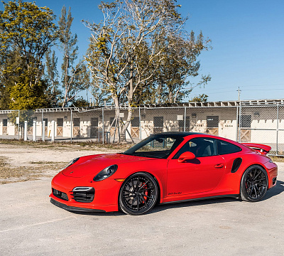 Фото дисков Anrky AN33 на Porsche 911 VII