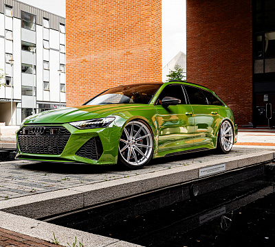 Фото дисков Vossen HFX-2 (5-Lug) на Audi A/RS 6 (C8)