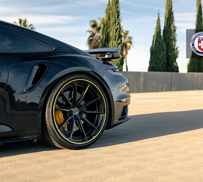 Фото дисков HRE S104SC на Porsche 911 VIII
