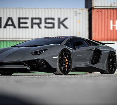 Фото дисков Vossen S17-01 на Lamborghini Aventador