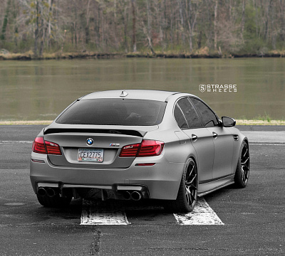 Фото дисков Strasse Wheels SM5R Deep Concave Monoblock на BMW 5/M5 (F10)